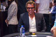 Vince Van Patten lookin' cool at the table